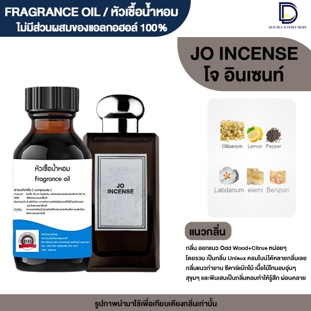 หัวเชื้อน้ำหอม กลิ่น โจ อินเซนท์ (JO INTENS)