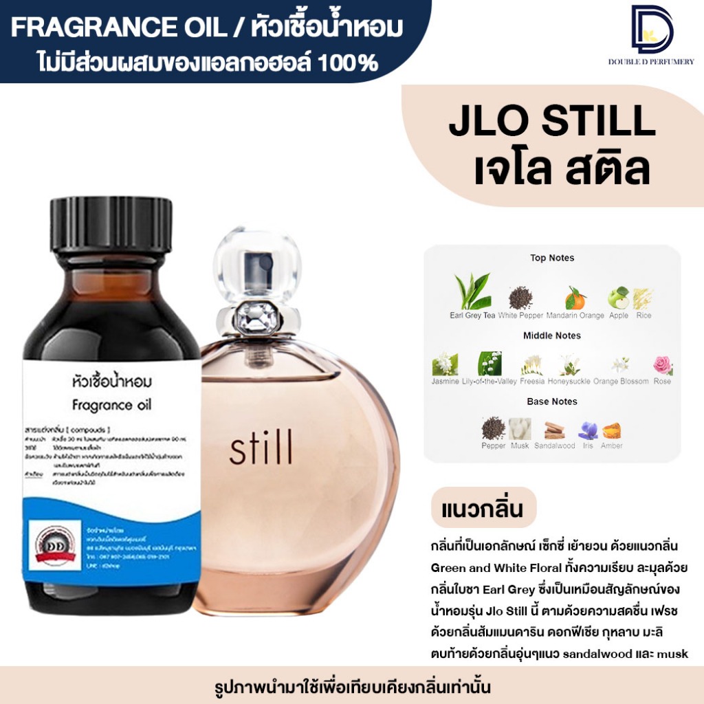หัวเชื้อน้ำหอม กลิ่น เจโล สติล (JLO STILL)