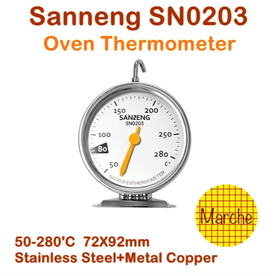 Sanneng SN0203  เครื่องวัดอุณหภูมิเตาอบ เทอร์โมมิเตอร์ จากไต้หวัน Sanneng🇹🇼