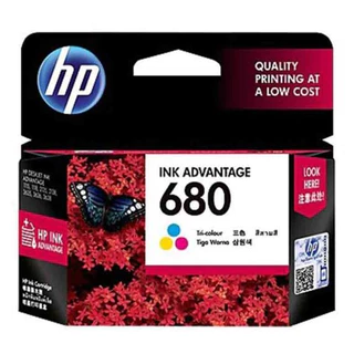 (ของแท้) หมึกพิมพ์ Hp 680 Series Black สีดำ / Tri-color สามสี / แพ็คเดี่ยว /แพ็คคู่ สำหรับ Deskjet 3635/3638/2135