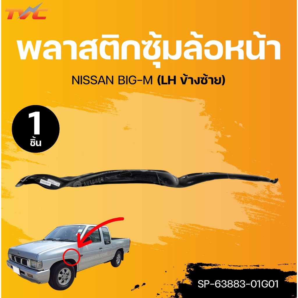 SUPPA พลาสติกซุ้มล้อหน้า NISSAN BIG-M (1ชิ้น) | TVC