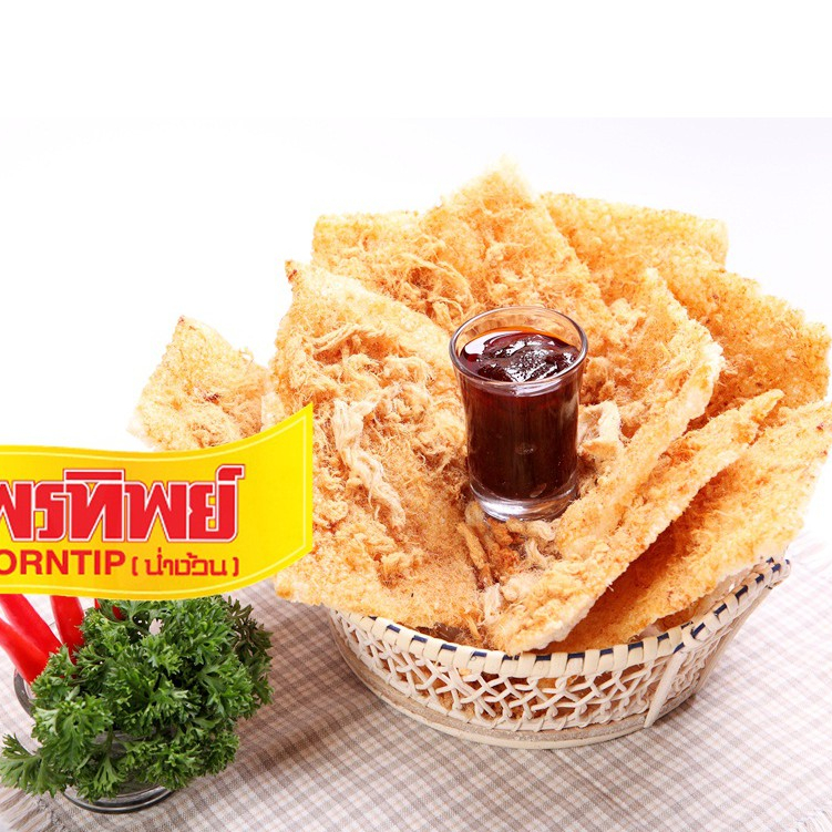 [แพ็ค 3 ถุง] พรทิพย์ ข้าวตังหมูหยอง ขนาดถุงละ 80 กรัม - รูปที่ 2