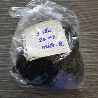 อวนดักปลา ตาข่ายดักปลา มองดักปลา พร้อมใช้ 3-8cm. ลึก 25 ตา ยาว 10-15 เมตร