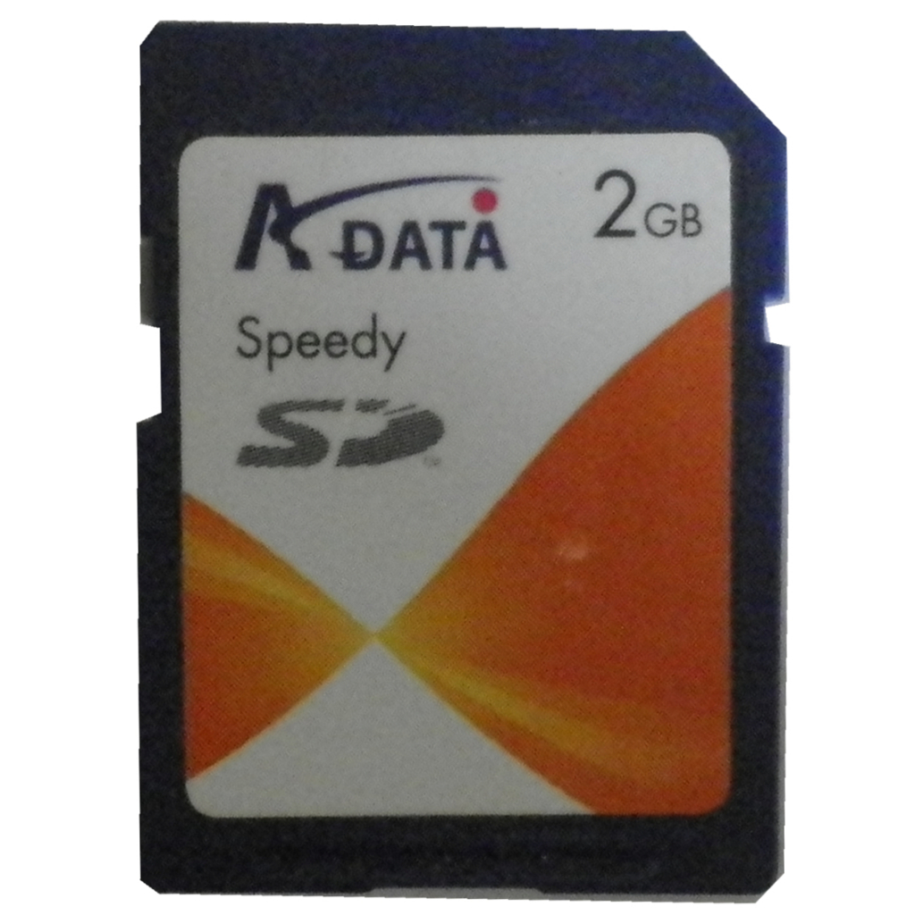 Adata 2GB SD memory cardการ์ดเก็บข้อมูล