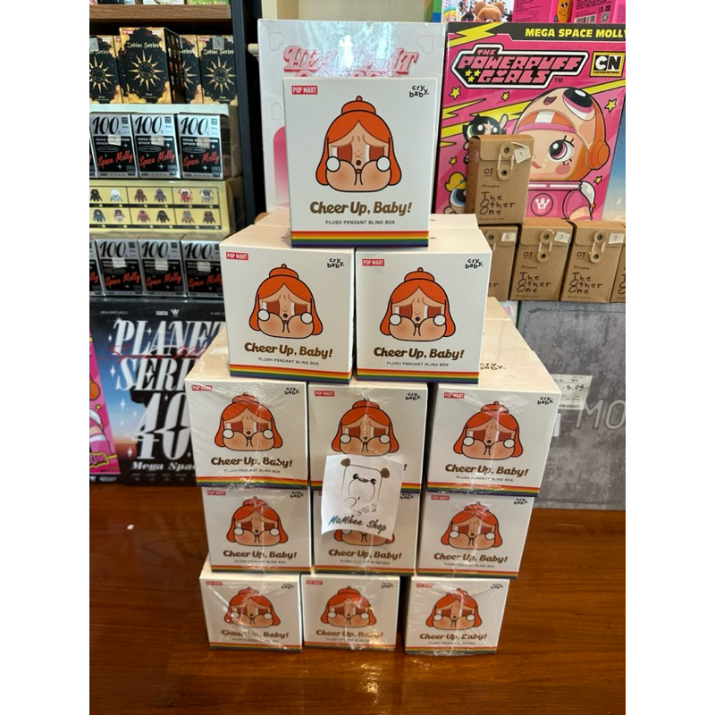 พร้อมส่ง แบบสุ่ม ลุ้นซี Crybaby Cheer up จาก Pop mart japan