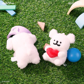 [Maltese Keychain Collection] พวงกุญแจตุ๊กตา น้องหมามอลทีส และโกลเด้น Keychain สุดน่ารัก นุ่มนิ่ม ของแท้ พร้อมส่งจากไทย