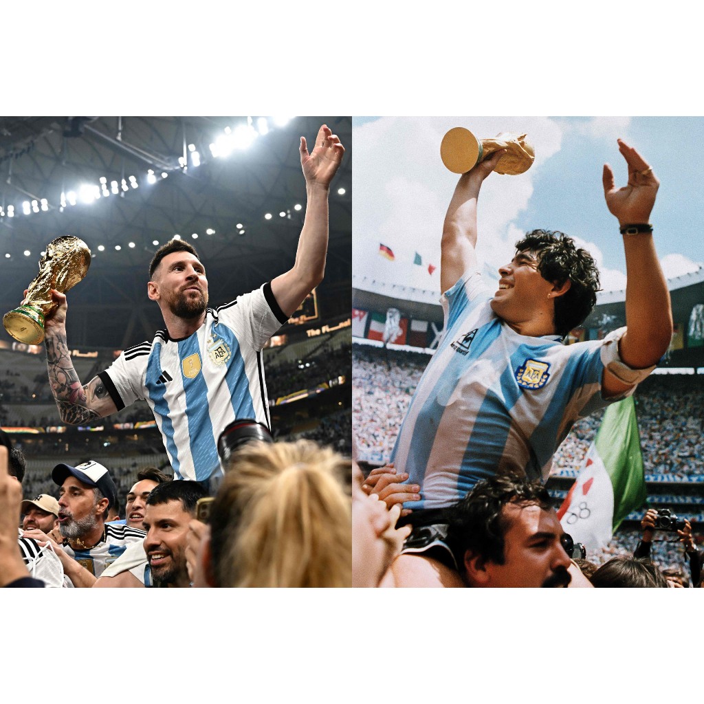 โปสเตอร์Messi เมสซี่ Argentina แชมป์โลก2022 Poster ร้านคนไทย รับทำโปสเตอร์ รับทำกรอบตามขนาด