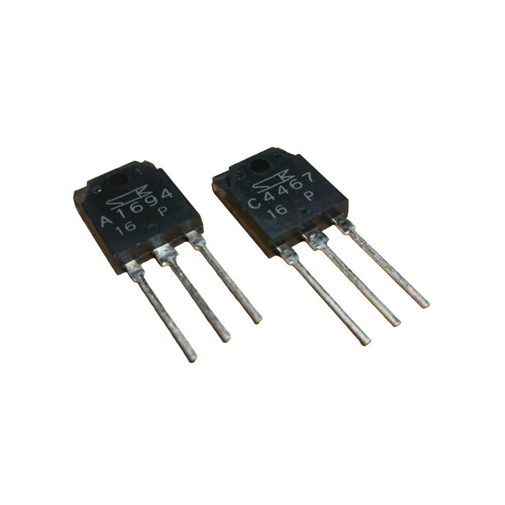 2SA1694 2SC4467 A1694 C4467 Transistor ทรานซิสเตอร์ ยี่ห้อ Sanken (ขายเป็นคู่)