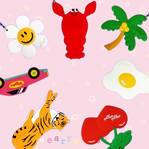 ( พร้อมส่ง ) Wiggle Wiggle Soft Keyring พวงกุญแจ