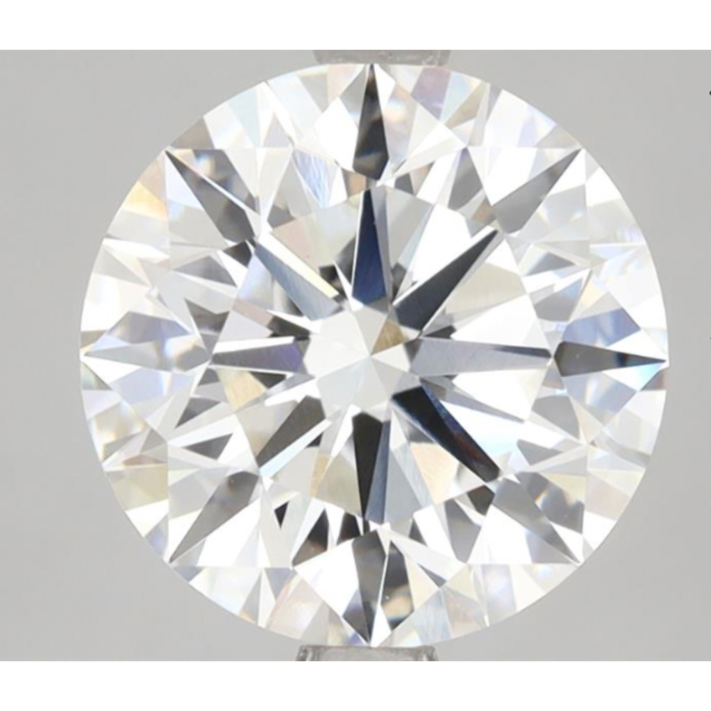 เพชร Round 4.06 ct F VVS2 Lab Grown Diamond พร้อมใบเซอ IGI