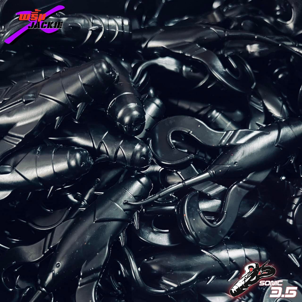 พริ้ม Sonic3.5 & Sonic JR.เหยื่อปลอมเหยื่อยางผิวน้ำ (2 ซองขึ้นไปราคาส่ง!!)