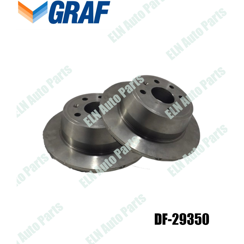 จานดิสก์เบรคหลัง(คู่)OPEL Astra F.1.8-2.8i 16v ปี 95-98, Vectra A 2.0i 16v 89-95 4WD 260 mm.ไม่มีรูร