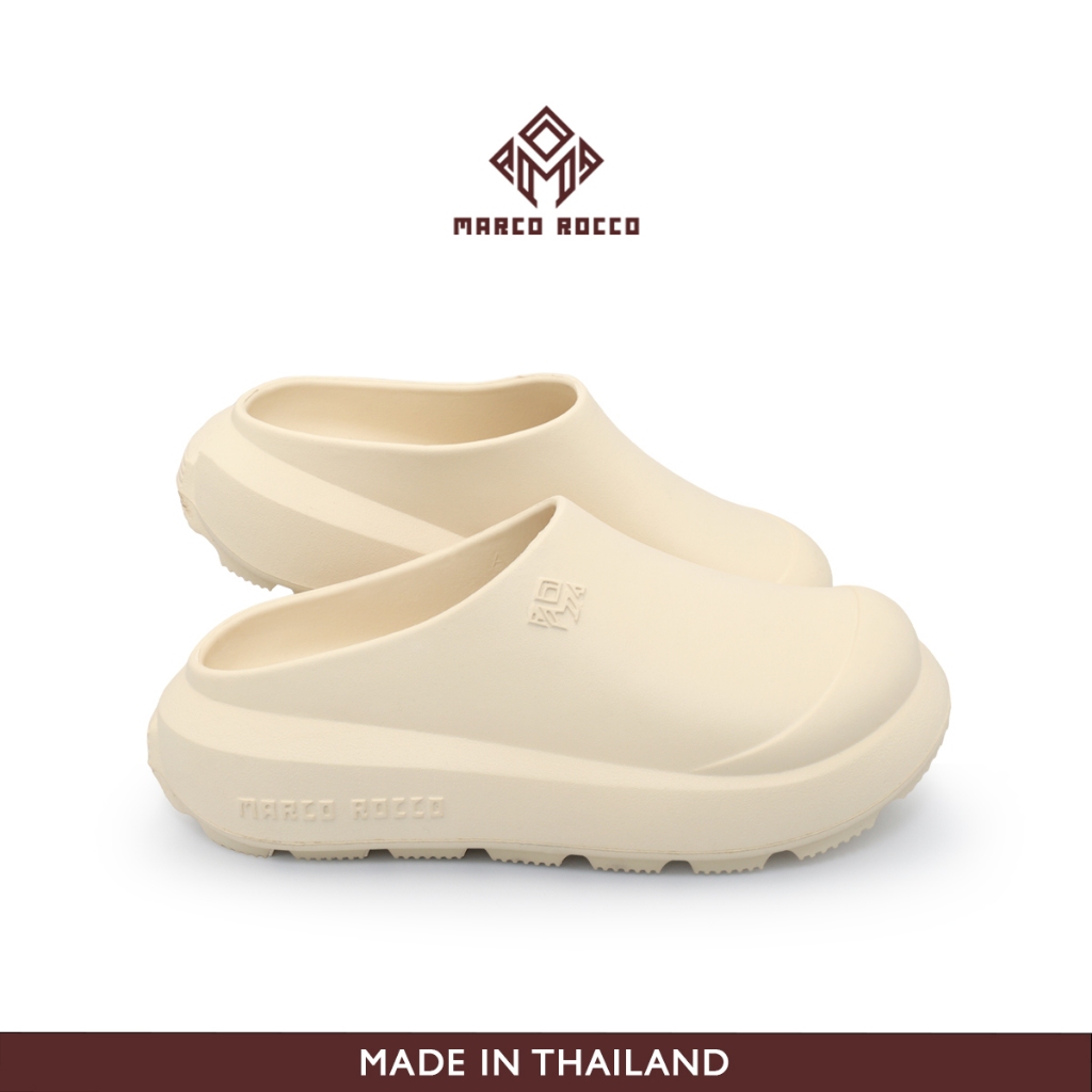 Marco Rocco รองเท้าแตะแบบสวม แฟชั่นผู้หญิง EVA พื้นหนากันลื่น พื้นนุ่ม MR8017 ้เสริมส้นเท้าได้ดี
