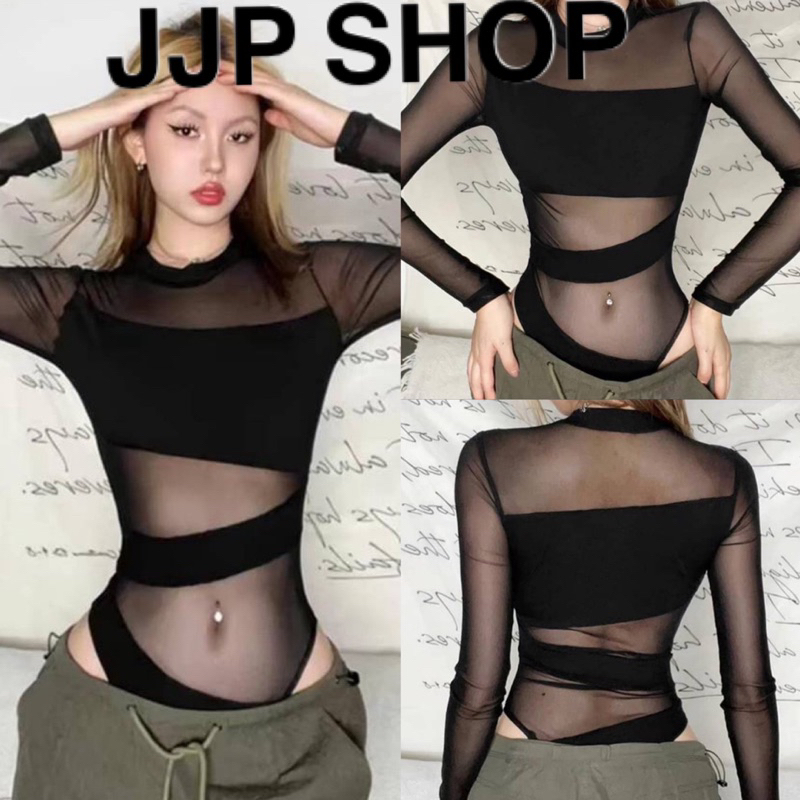 New in แซ่บเกินต้าน🔥 บอดี้สูทสายแซ่บที่ทำถึงสุดๆ เนื้อผ้าซีทรูเรย่อนใส่แล้ว สวยแซ่บปังสุดๆ