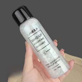 Lameila 3018 ลาเมล่าสเปรย์น้ำแร่หน้าเงา หน้าฉ่ำวาว สเปรย์น้ำแร่ล็อคเครื่องสำอาง ประกายชิมเมอร์ Moisturizing Makeup Spray