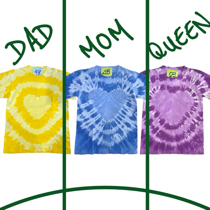 MANGA - เสื้อมัดย้อม สีไม่ตก 100%cotton