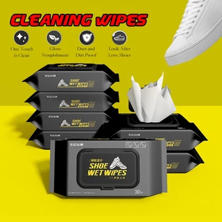 ผ้าเช็ดทำความสะอาดรองเท้า ไม่ต้องซักรองเท้า Quick wipes Sneaker wipes แผ่นเช็ดทำความสะอาดรองเท้า ผ้าเช็ดทำความ