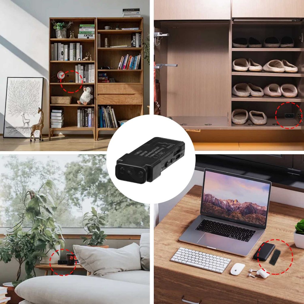 กล้องดิจิตอล Full HD 1080P, เครื่องบันทึกวิดีโอดิจิตอลพร้อมเว็บแคม WiFi, กล้องรักษาความปลอดภัยวิดีโอไมโครโฟนในตัว