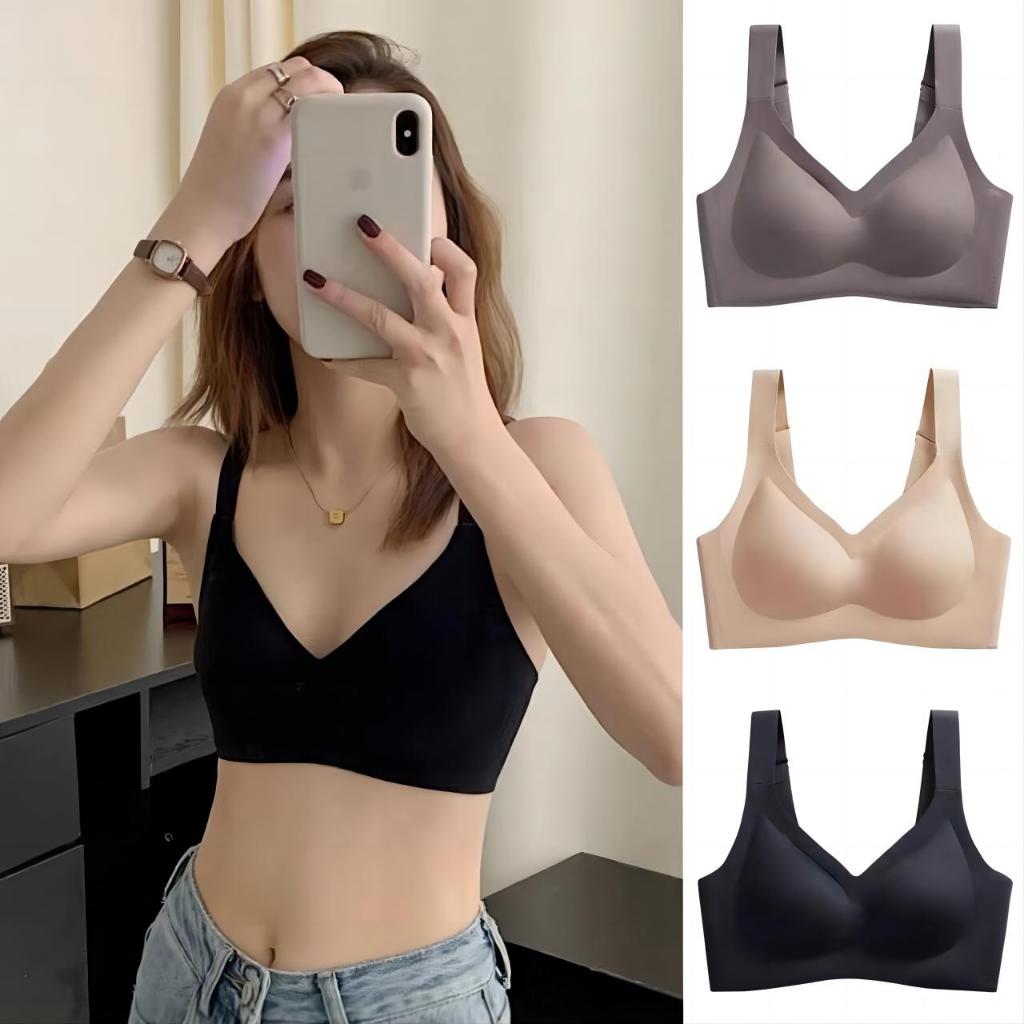 Swift Bra 3D Jelly Bra ชุดชั้นในแฟชั่น ชุดชั้นในสตรี บราเซ็กซี่ กระชับ ป้องกันการหย่อนคล้อยสวมใส่สบายและระบายอากาศได้ดี