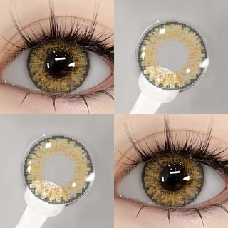 {COD}-คอนแทคเลนส์สีฟ้า Eyeshare 3Tone ขนาด 14.5 มม. คอนแทคเลนส์สีสำหรับดวงตาโต ใช้งานได้ 1 ปี จัดส่งฟรี