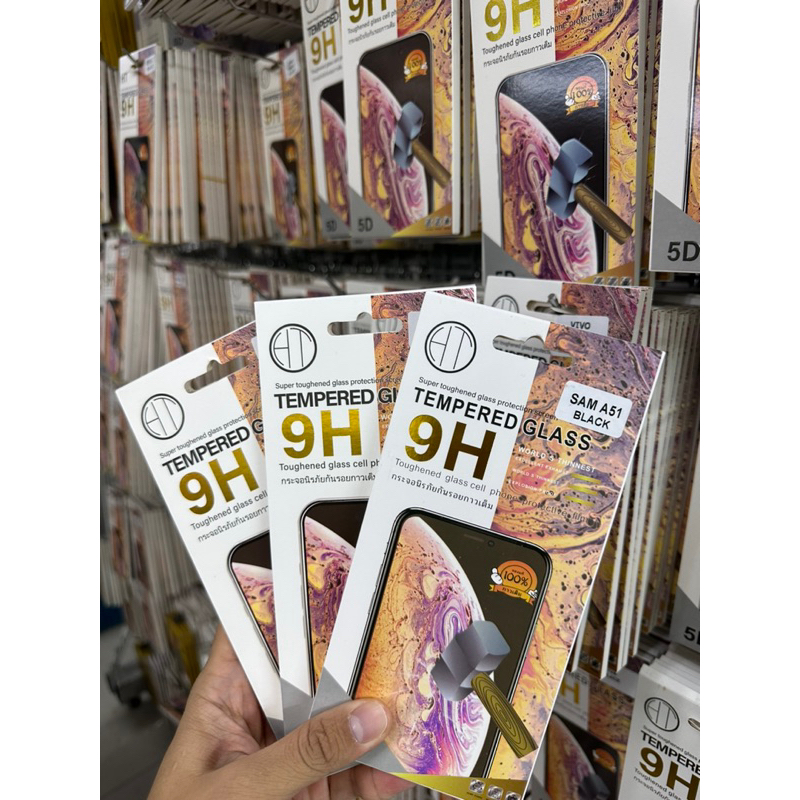 🔥🔥 ฟิล์มกระจก แบบเต็มจอ 9D ของแท้ ทุกรุ่น! Samsung A13 A14 A23 A33 5G A53 5G A73 A24 A34 A54 A15 A25
