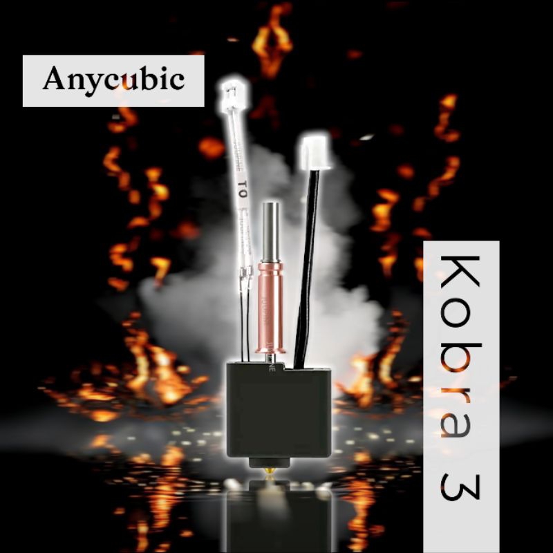 {{พร้อมส่ง}} Anycubic Kobra3 Hotend No Heatsink ตัวปรับปรุงจากAnycubic