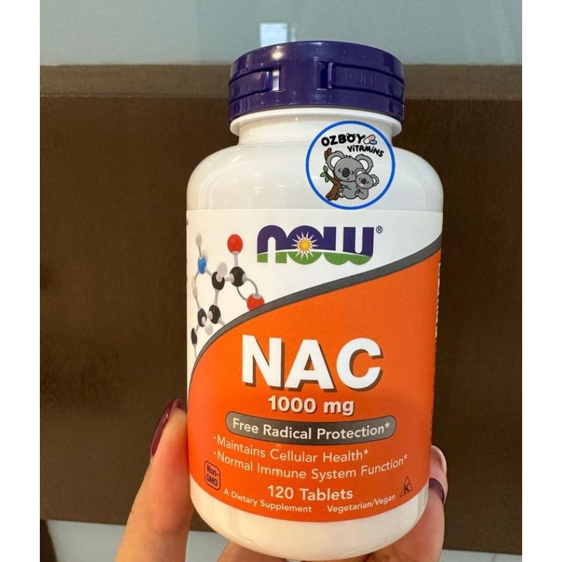 Now N-Acetyl Cysteine (NAC) 1,000 mg.
