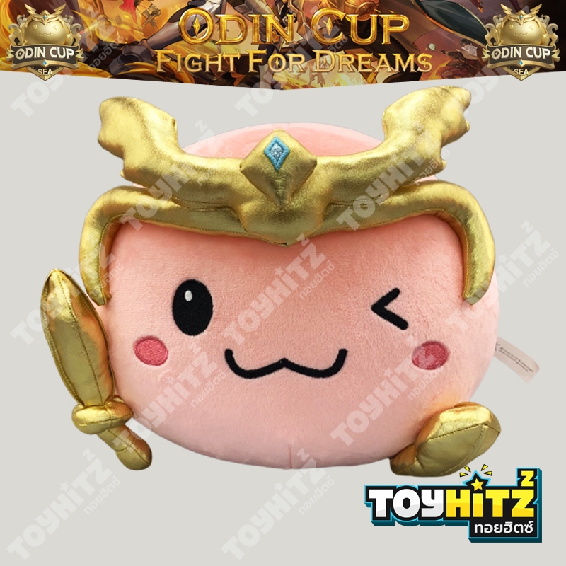 Ragnarok Online ตุ๊กตา Poring Odin Cup Plush Doll โปริ่ง โพริ่ง ตุ๊กตา Ragnarok Origin (ใหม่+แท้)