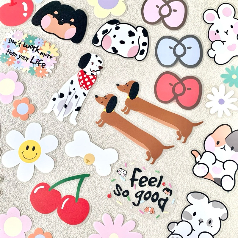Big sticker สติ๊กเกอร์ไซส์ใหญ่ เนื้อดี ติดแล้วไม่เป็นคราบกาว