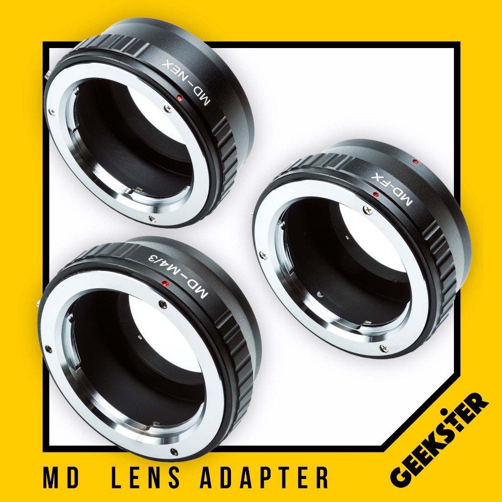 เมาท์แปลง MD Mount Lens Adapter ( MINOLTA MD ) ( MD-FX / MD-NEX / MD-m43 , m4/3 )