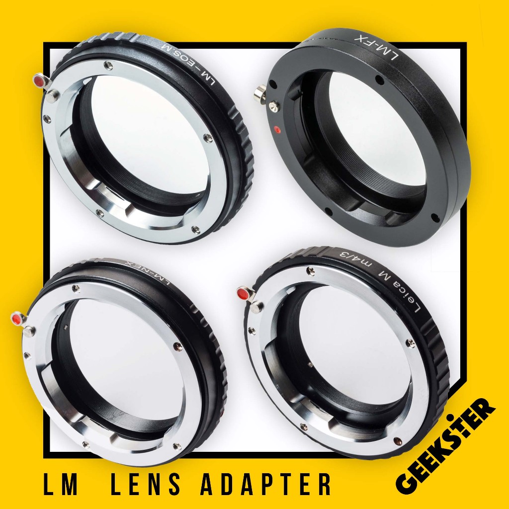 เมาท์แปลง Leica M Mount Lens Adapter LM ไลก้า ( LM-FX / LM-NEX / LM-m43 , m4/3 / LM-EOS M , EFM )