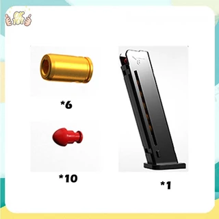 กึ่งอัตโนมัติ Glock 1: 1 จำลองการยิง CS ของเล่นปืนของเล่นเชลล์สำหรับเด็ก