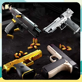 กึ่งอัตโนมัติ Glock 1: 1 จำลองการยิง CS ของเล่นปืนของเล่นเชลล์สำหรับเด็ก