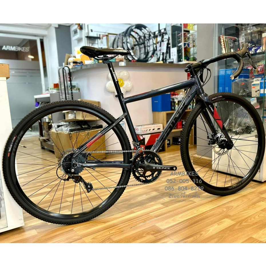 TRINX CLIMBER 2.3 จักรยานเสือหมอบ เฟรมอลูมิเนียม Shimano Sora 2x9 speed