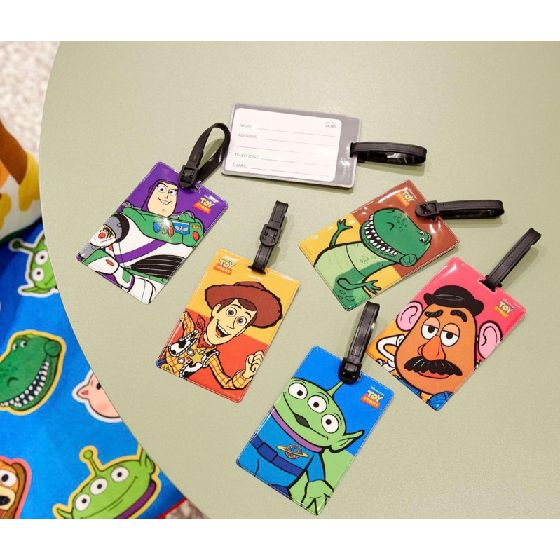 [พร้อมส่ง] tagกระเป๋าเดินทาง tagกระเป๋าtoystory