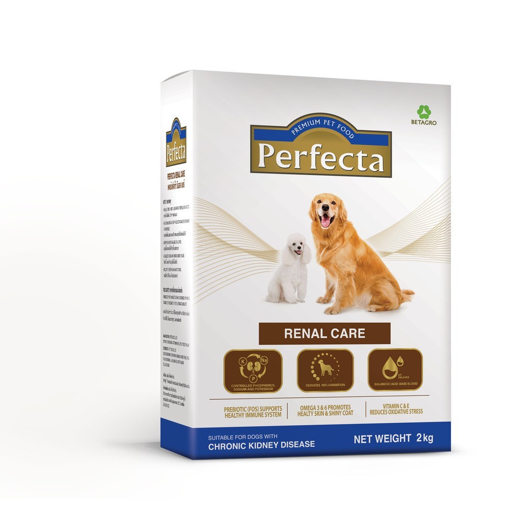 Perfecta Care อาหารสุนัข เพอร์เฟคต้า สูตร ไต ควบคุมน้ำหนัก ผิวหนัง รูปที่ 2