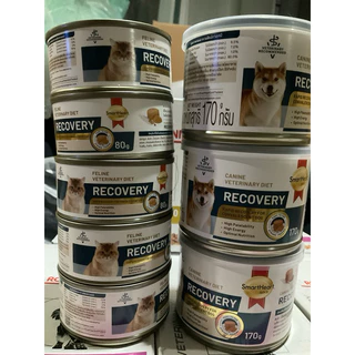 โปรดอ่านก่อนสั่ง SmartHeart Gold Recovery อาหารเปียก สุนัข 170 g แมว 80g สัตว์ป่วย พักพื้น ผ่าตัด
