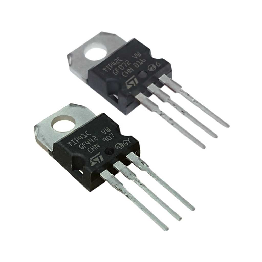 TIP41C TIP42C Transistor ทรานซิสเตอร์ (ราคาต่อ 1 ตัว)