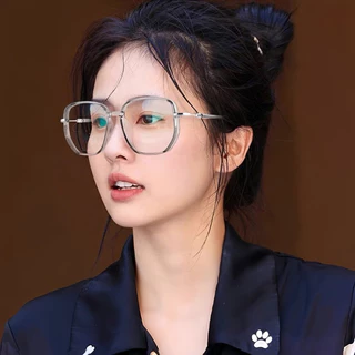 แว่นแฟชั่น กรอบแว่นยิปโซฟิล่า เลนส์กรองแสงสีฟ้า เลนส์BlueBlock Computer Glasses กรองแสงสีฟ้าจากคอมมือถือ