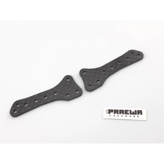 ปีก ข้าง กระดูกน้องหมา คาร์บอน HG - Mini4WD HG Carbon Side Stays for Mass damper (For AR Chassis)