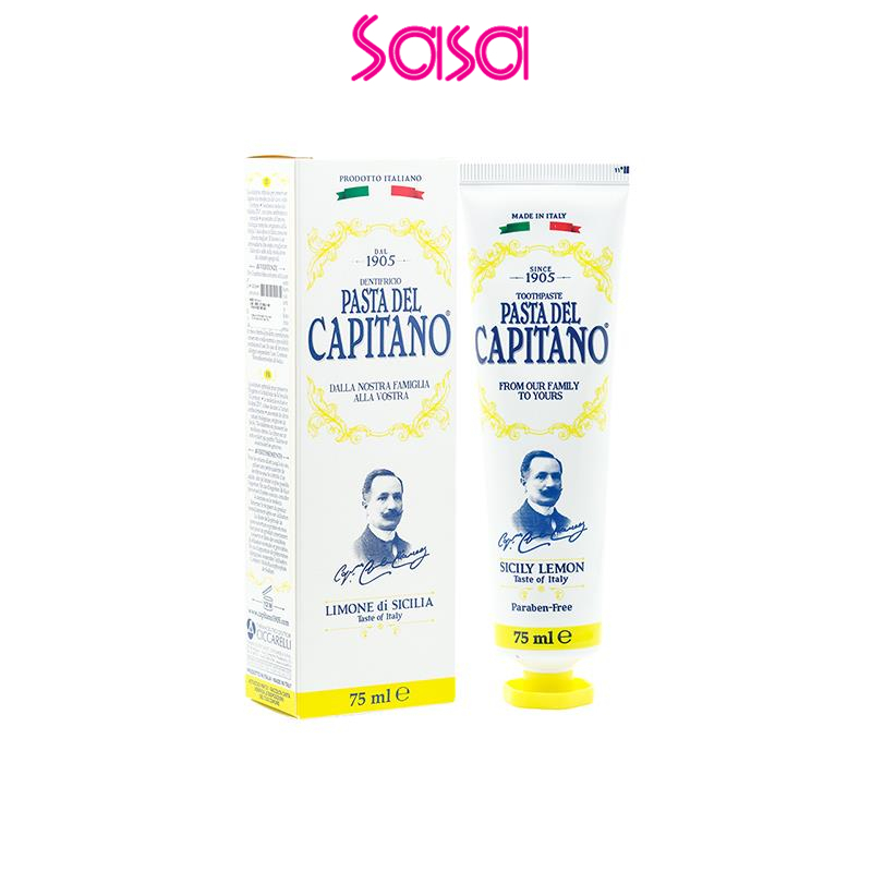 Pasta Del Capitano Sicily Lemon Toothpaste (75ml)