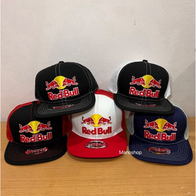 หมวกวินเทจ RedBull หมวกตาข่าย วัยรุ่นเมกา ใส่ได้ทั้งผู้ชายและผู้หญิง