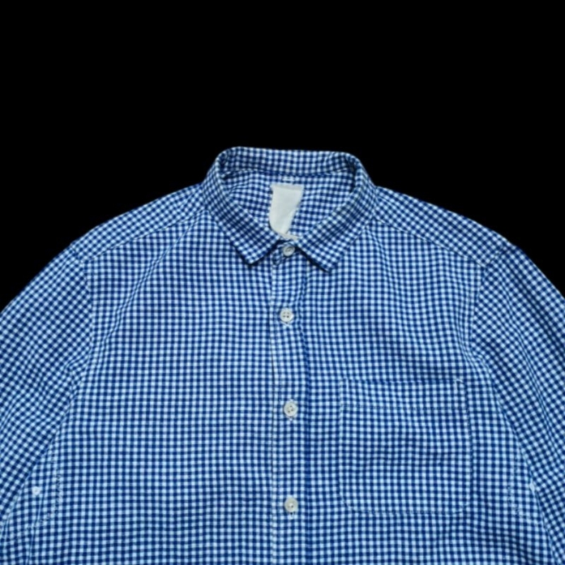 เสื้อเชิ๊ตแขนยาว  maillot sunset gingham (2)