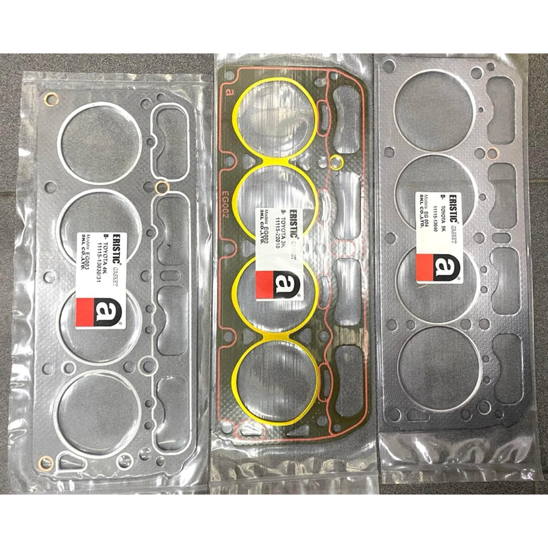 ประเก็นฝาสูบ TOYOTA เครื่อง 3K 4K 5K KE70 RN30 โตโยต้า 4เค ประเก็นฝาสูบไฟเบอร์ รหัส แท้ 11115-22010 11115-13030