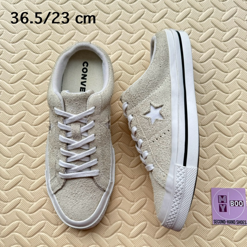 รองเท้ามือสอง Converse one star mule หนังกลับ (F283)