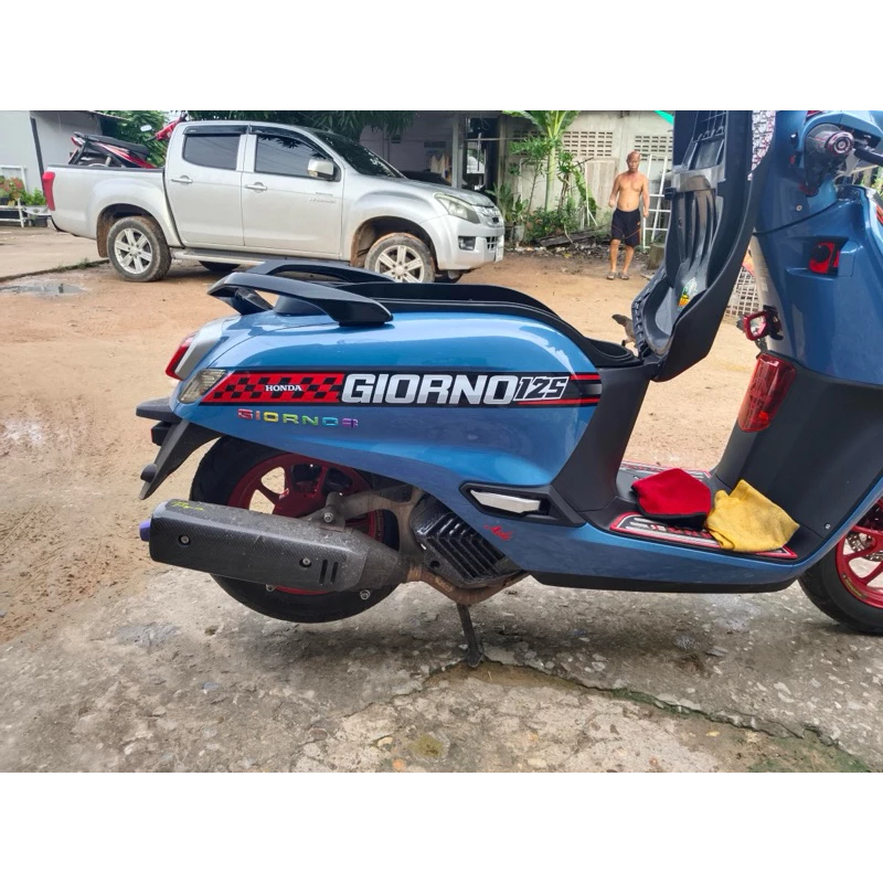 สติ๊กเกอร์ลายแต่งรถ GIORNO125 จีออโน่125 Racing thumbnail 9