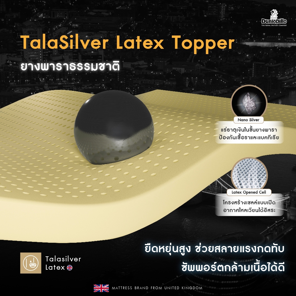 Dunlopillo ที่นอนยาง