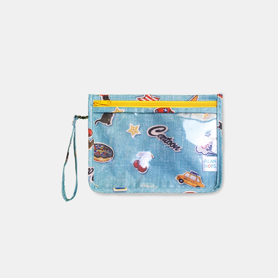 กระเป๋า รุ่น Daily Buddy Strap ลาย Summer Jeans