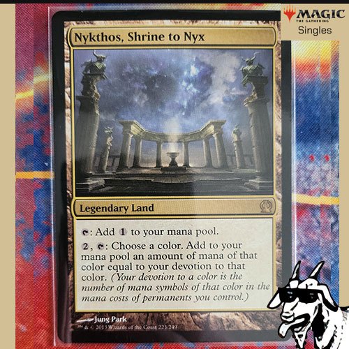 [MTG][Single][THS] Nykthos, Shrine to Nyx ระดับ Rare [ภาษาอังกฤษ]