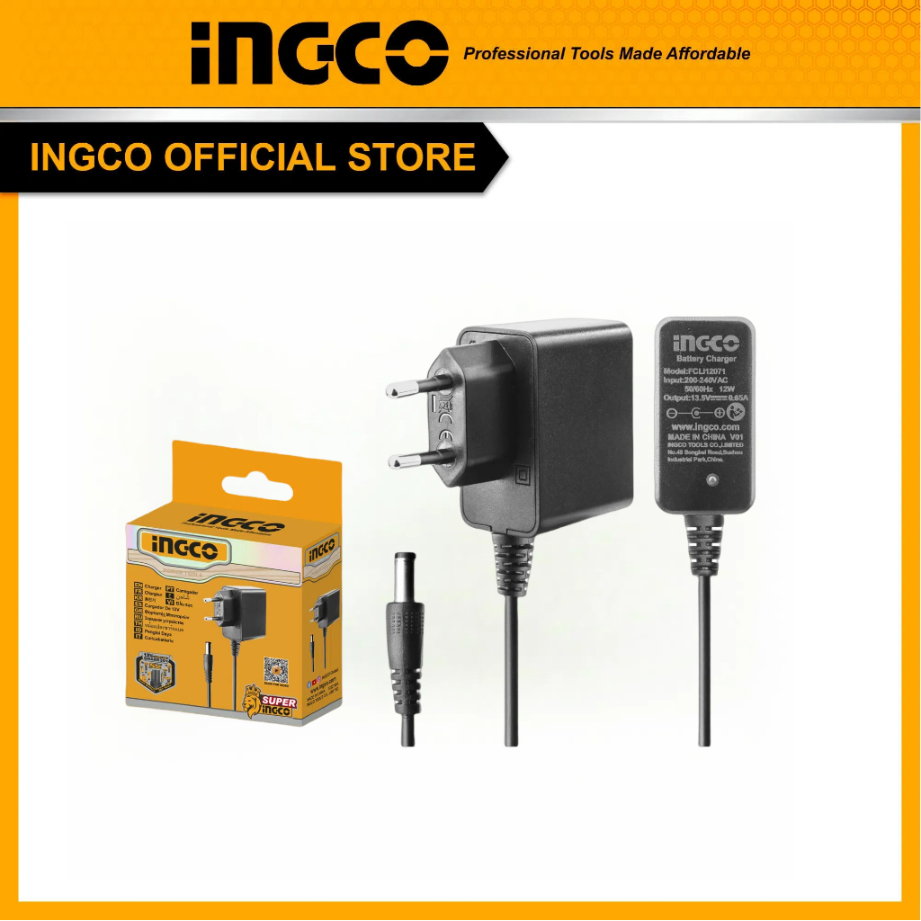 INGCO หม้อแปลงชาร์จแบตเตอรี่12V FCLI12071
